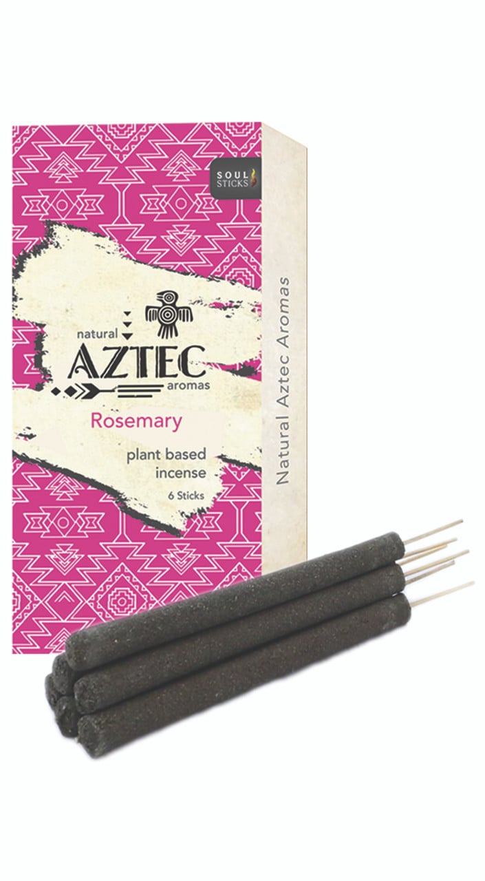 AZTEC ROSEMARY PLANT BASED INCENSE (6 STICKS) PACK OF 6