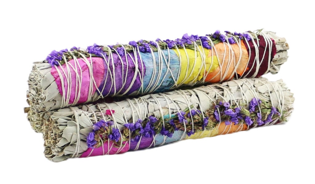 Wholesale Floral Sage Smudge Sticks | Designs by Deekay