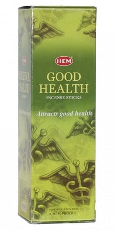 HEM GOOD HEALTH INCENSE 8 STICKS SQUARE PACK