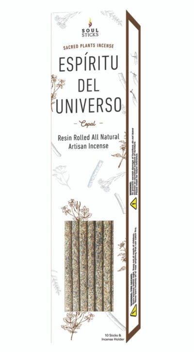 'Espiritu del Universo' Resin Rolled Incense Sticks